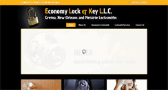 Desktop Screenshot of economylockandkeyla.com